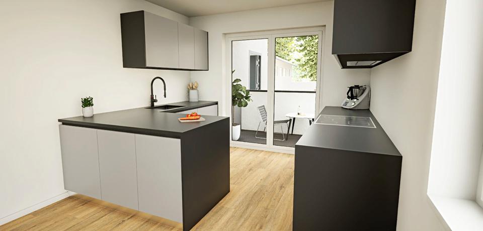 Erdgeschoßwohnung Witten Heven - 2 Zimmer, 67 m&sup2;, 1.000&euro; | Angebot:26286336