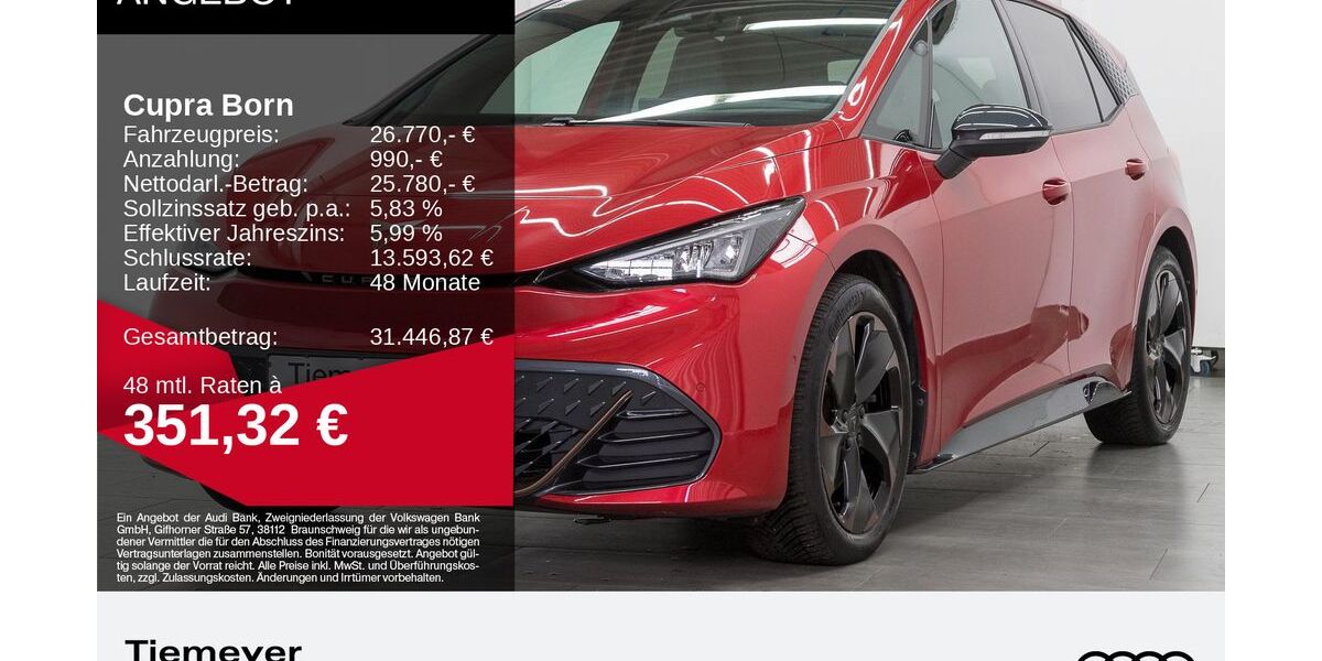 Cupra Born 21.587 km 26.250 &euro; Bochum 44809