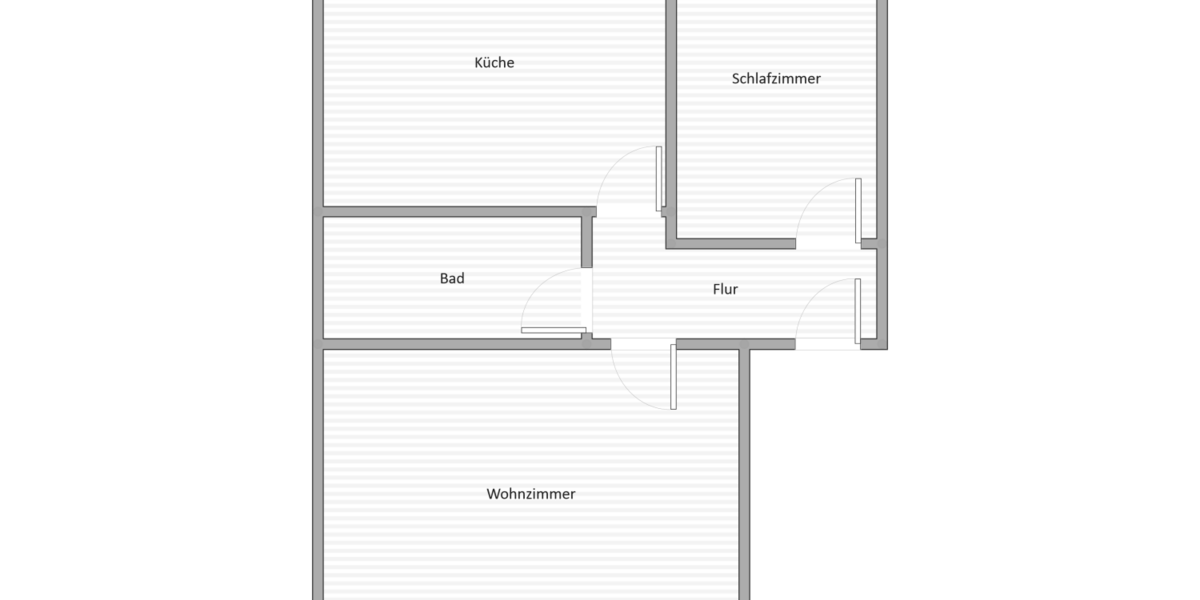 Etagenwohnung Oberhausen Alt-Oberhausen - 2 Zimmer, 54 m&sup2;, 400&euro; | Angebot:27354272
