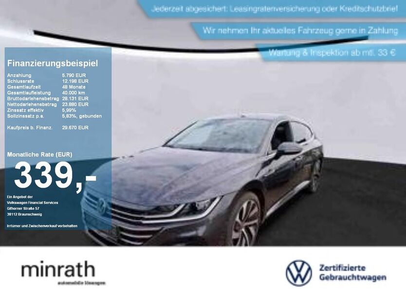 VW Arteon 91.270 km 29.520 € Moers 47441
