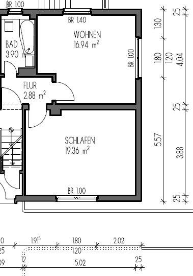 Erdgeschoßwohnung Bochum Bochum-Nord - 2 Zimmer, 45 m&sup2;, 470&euro; | Angebot:27593995