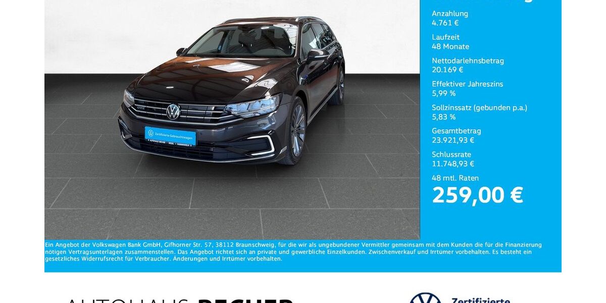 VW Passat Variant 60.792 km 24.930 &euro; Wesel 46485