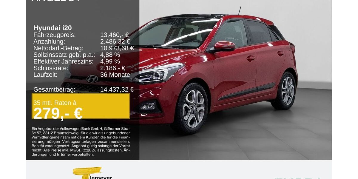 Hyundai i20 49.530 km 12.680 &euro; Bochum 44809