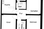 Etagenwohnung Herne Wanne-Bickern - 3.5 Zimmer, 82 m&sup2;, 550&euro; | Angebot:26094934