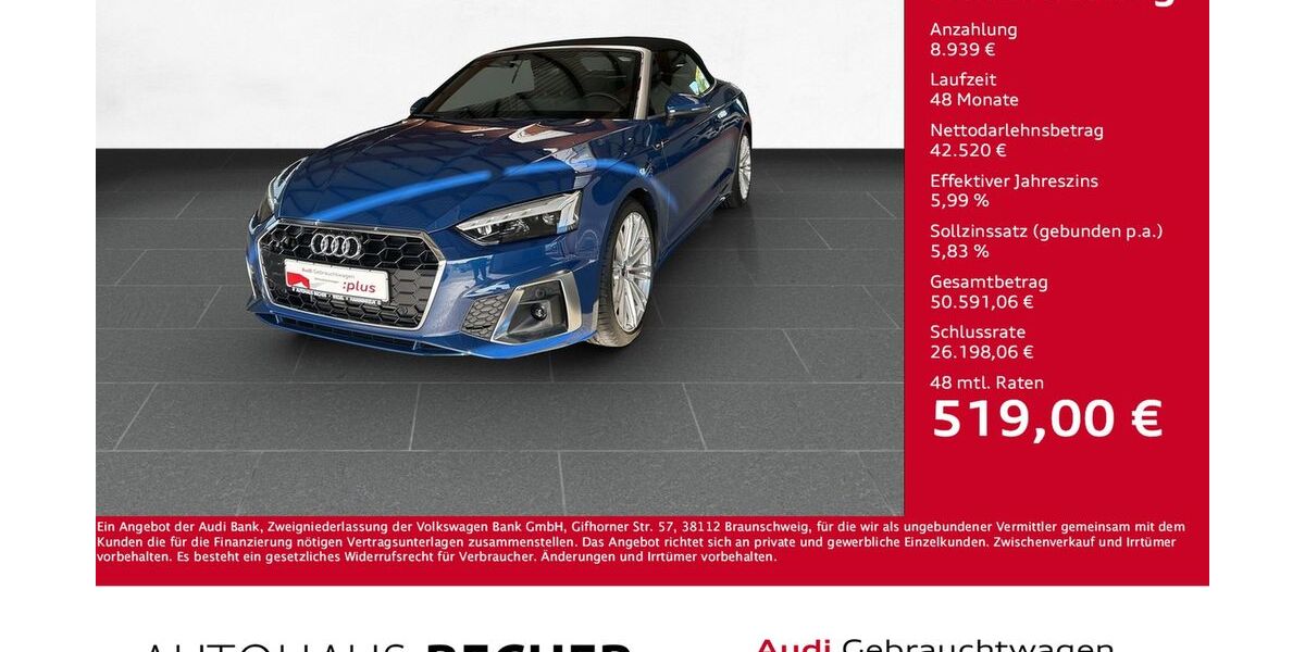 Audi A5 7.193 km 51.459 &euro; Wesel 46485