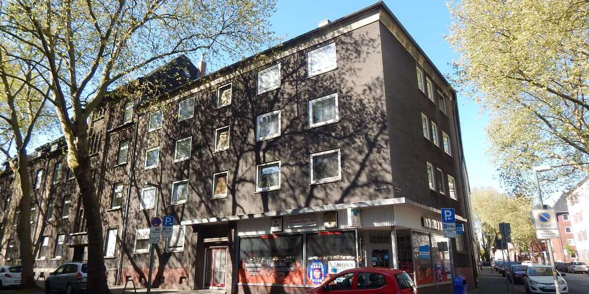 Etagenwohnung Gelsenkirchen Schalke - 3 Zimmer, 64 m&sup2;, 399&euro; | Angebot:26391578