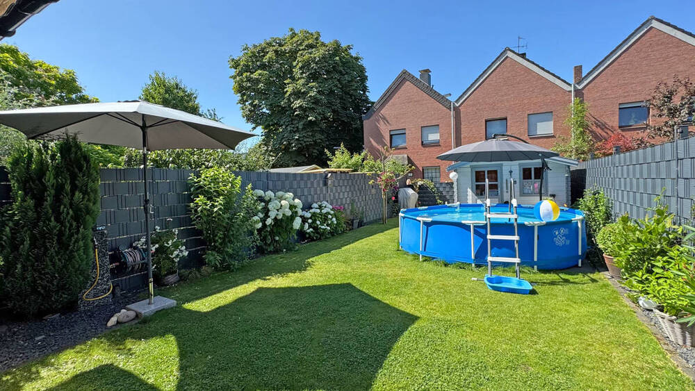 Charmantes Reihenmittelhaus mit ausgebautem Dachgeschoss in ruhiger Lage von Wesel-Fusternberg! 4 zimmer