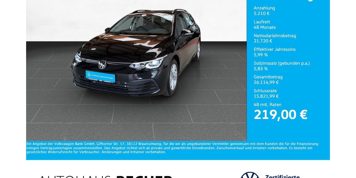 VW Golf 9.629 km 26.930 &euro; Wesel 46485