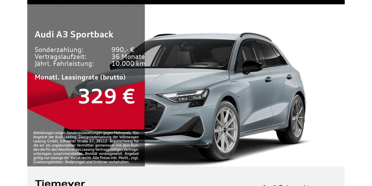 Audi A3 6.569 km 41.640 &euro; Bochum 44809