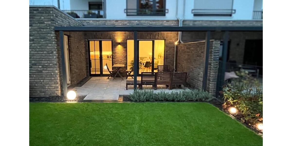 Neubau 3 Zimmer Erdgeschoss-Wohnung mit Garten Garage & Terrasse 3 zimmer