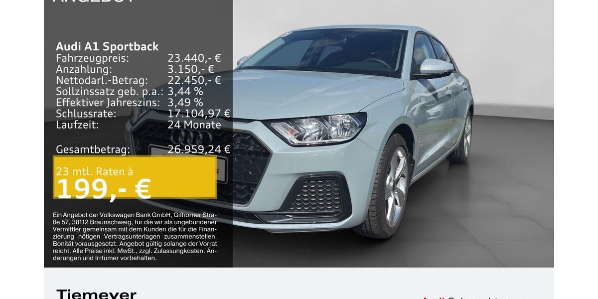 Audi A1 9.658 km 22.490 &euro; Dorsten 46284
