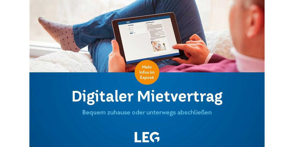 Etagenwohnung Duisburg Huckingen - 2 Zimmer, 41 m&sup2;, 409&euro; | Angebot:26532536