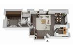Etagenwohnung Castrop-Rauxel Ickern - 2 Zimmer, 58 m&sup2;, 135.000&euro; | Angebot:26189427