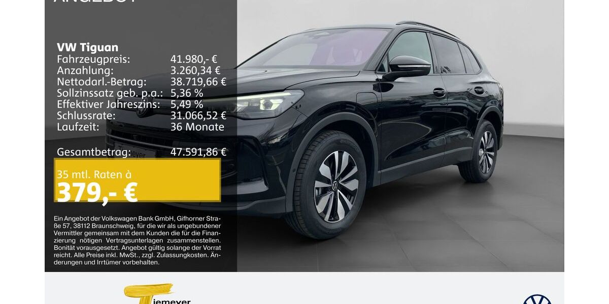 VW Tiguan 4.999 km 41.980 &euro; Duisburg 47059
