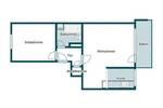 Etagenwohnung Essen Burgaltendorf - 2 Zimmer, 52 m&sup2;, 125.000&euro; | Angebot:26435231