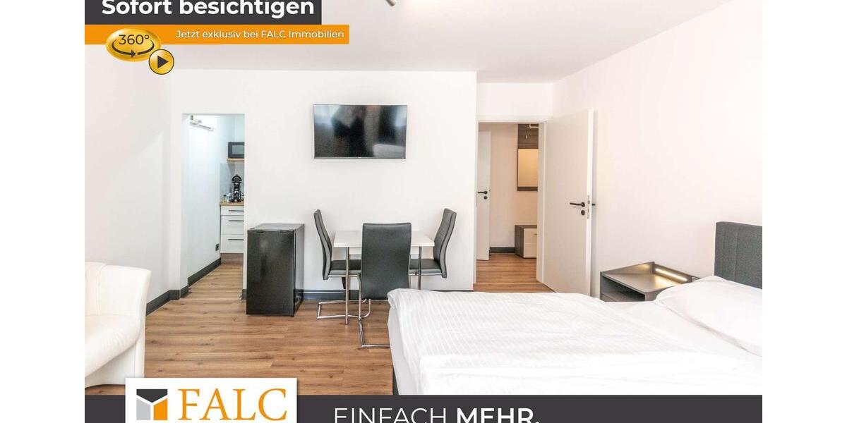 Etagenwohnung Essen Stadtkern - 1 Zimmer, 35 m&sup2;, 950&euro; | Angebot:24493583