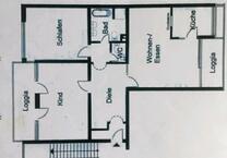 Wohnung 3,5 Raum 111m² mit 2 Balkonen + Garage Mülheim Holthausen