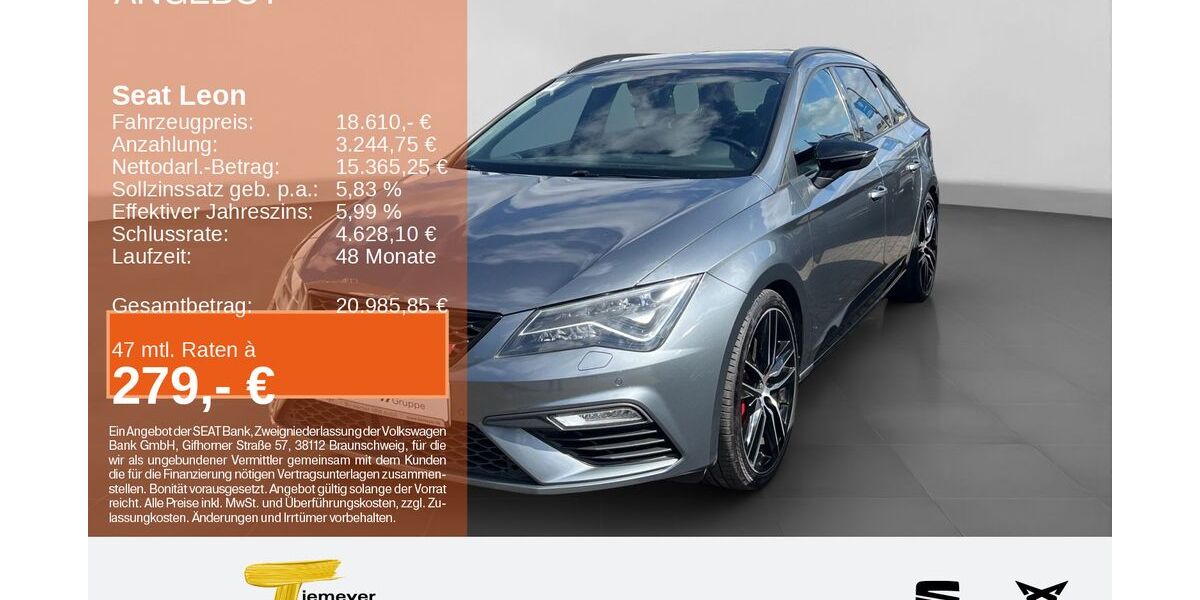 Seat Leon 130.595 km 18.610 &euro; Recklinghausen 45663