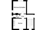 Erdgeschoßwohnung Herne Wanne-Bickern - 1.5 Zimmer, 37 m&sup2;, 248&euro; | Angebot:26351221