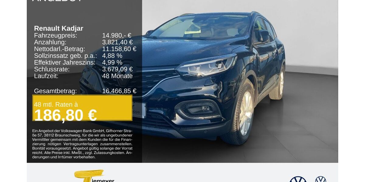 Renault Kadjar 56.584 km 14.980 &euro; Marl 45770