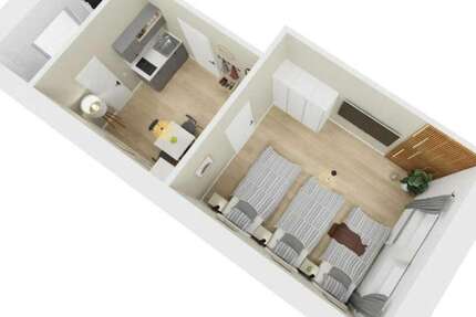 Wohnen auf Zeit in Essen 1.094 € 1 zimmer