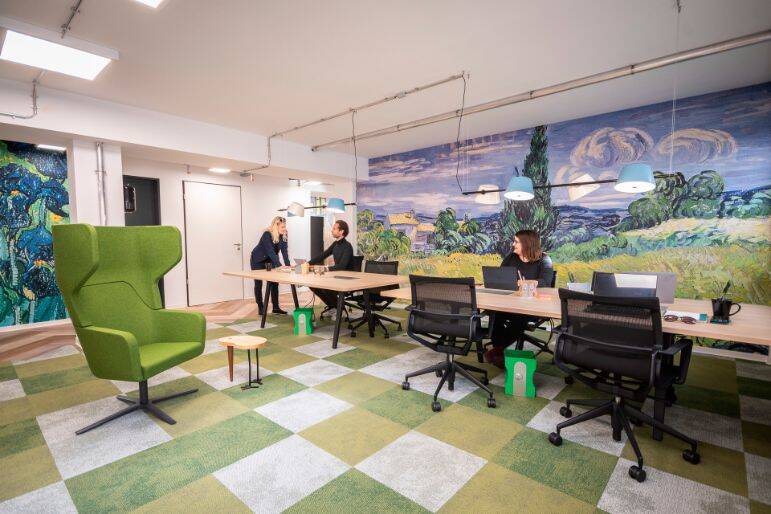 Flexibler Arbeitsplatz, Einzel- und Teambüros und Firmensitz im RüKarree - All-in-Miete