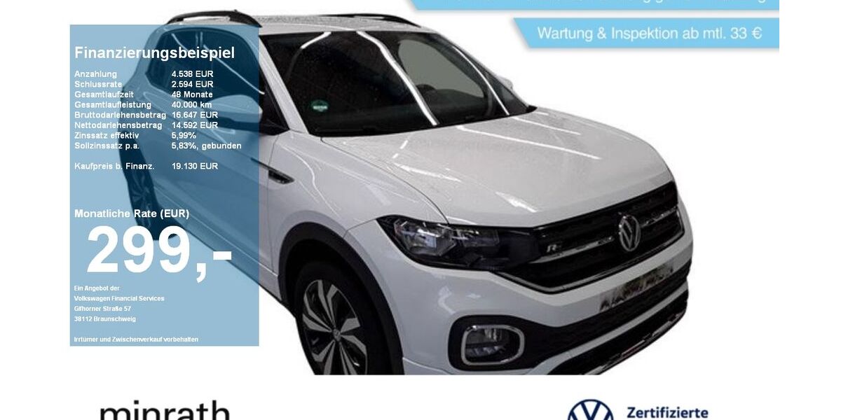 VW T-Cross 74.709 km 18.880 &euro; Duisburg-Rheinhausen 47226