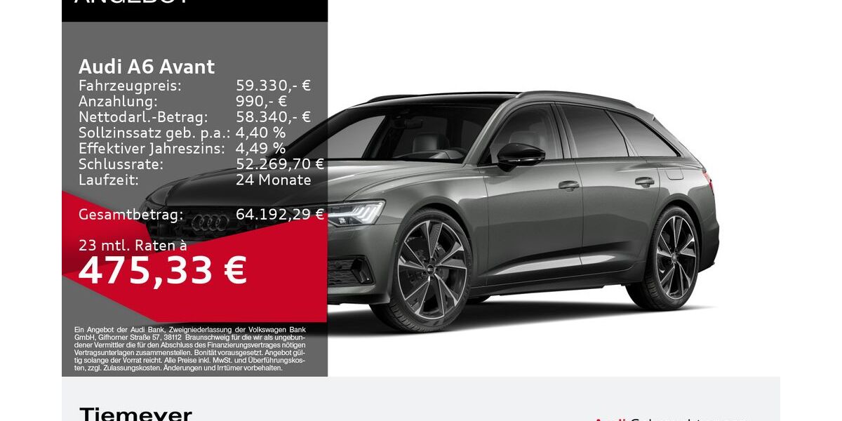 Audi A6 10.817 km 58.790 &euro; Bochum 44809