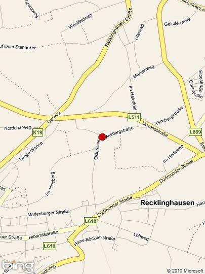 Etagenwohnung Recklinghausen Berghausen - 2.5 Zimmer, 53 m&sup2;, 283&euro; | Angebot:25449354