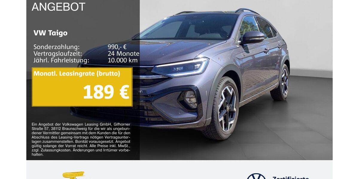 VW Taigo 20.565 km 25.730 &euro; Oberhausen 46047