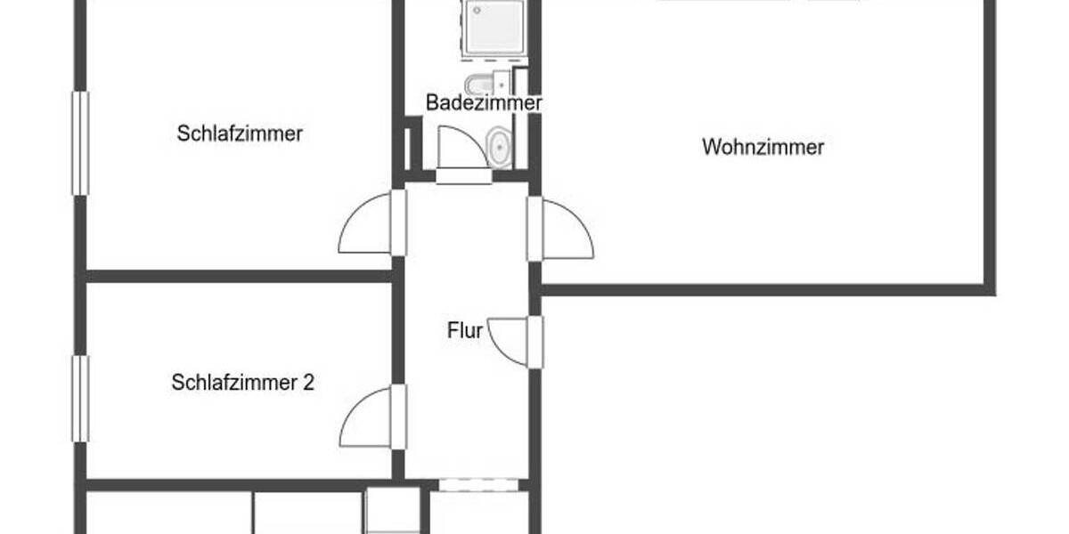 Etagenwohnung Bochum Westenfeld - 3 Zimmer, 69 m&sup2;, 109.000&euro; | Angebot:26673471