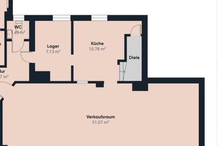 Gewerbefläche | Umbau zu 4-Zimmer-Wohnung möglich |Recklinghausen 4 zimmer