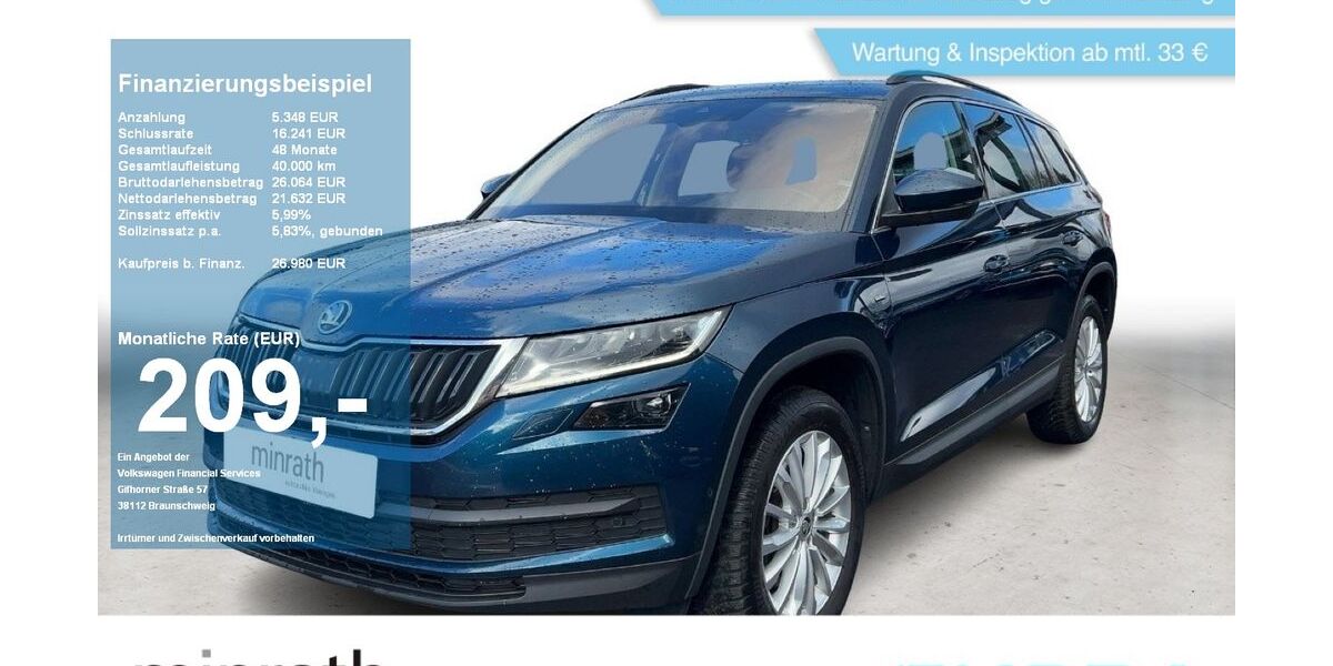 Skoda Kodiaq 103.970 km 26.710 &euro; Moers 47441