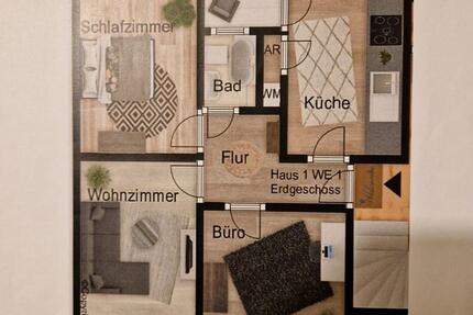 3,5 Zimmer EG mit Balkon und Garten 3.5 zimmer