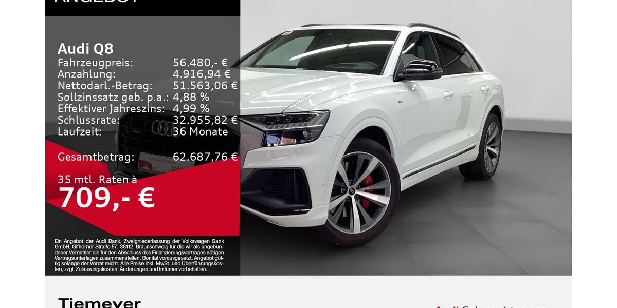 Audi Q8 80.655 km 56.480 &euro; Bochum 44809