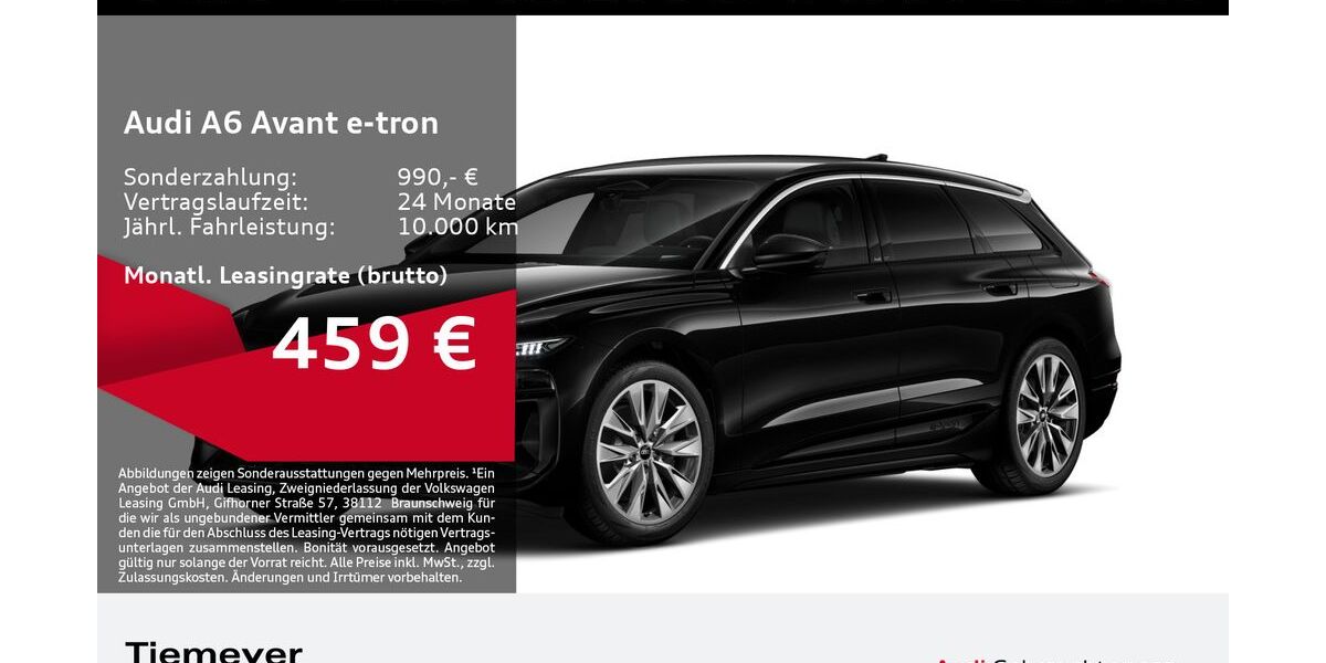 Audi A6 e-tron 23.534 km 53.570 &euro; Dorsten 46284