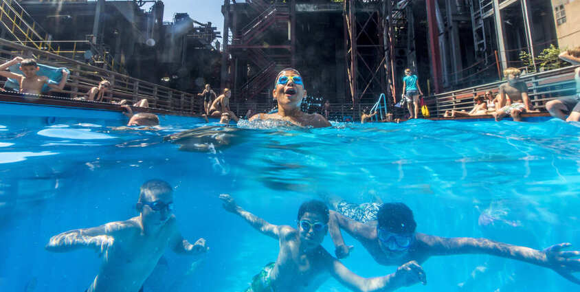 Werksschwimmbad - Badespaß auf der Kokerei Zollverein 30.07.2026 Kokerei Zollverein