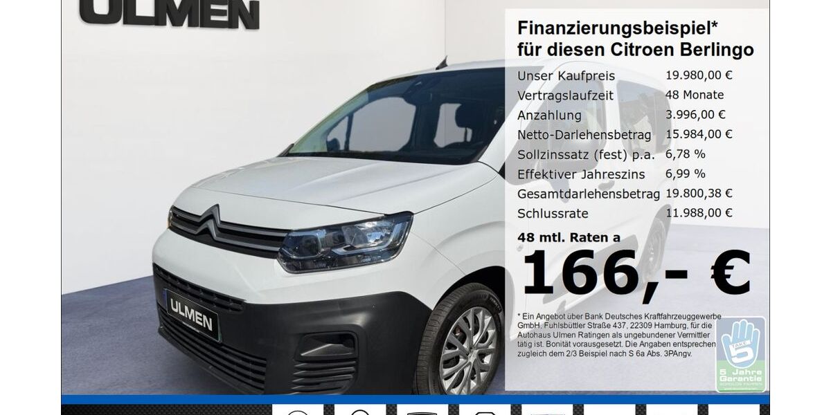 Citroen Berlingo 15.085 km 17.950 &euro; Ratingen 40880