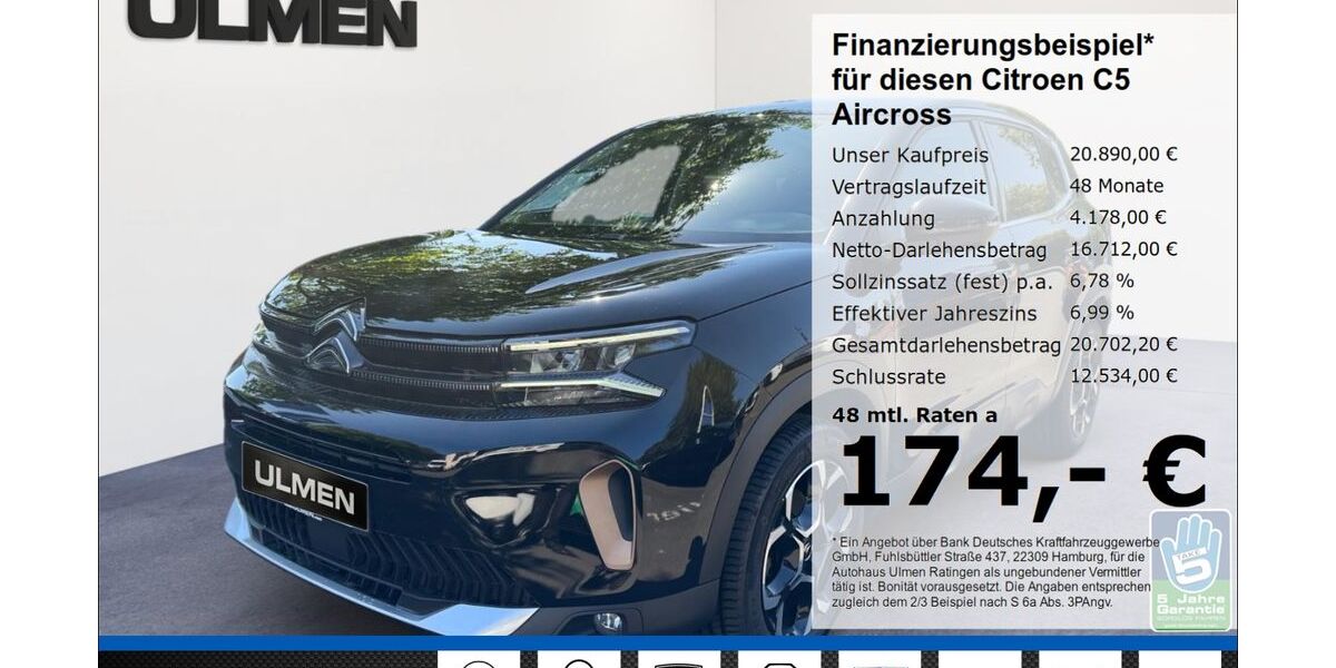 Citroen C5 Aircross 39.458 km 19.850 &euro; Ratingen 40880