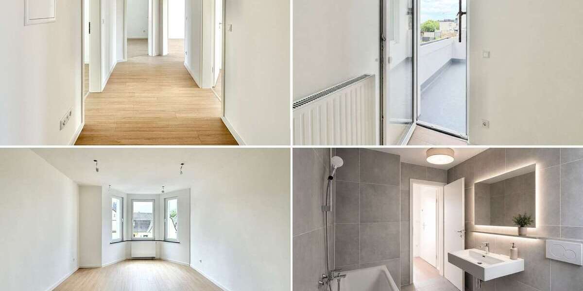 Etagenwohnung Herten Langenbochum - 4 Zimmer, 106 m&sup2;, 1.010&euro; | Angebot:27708798