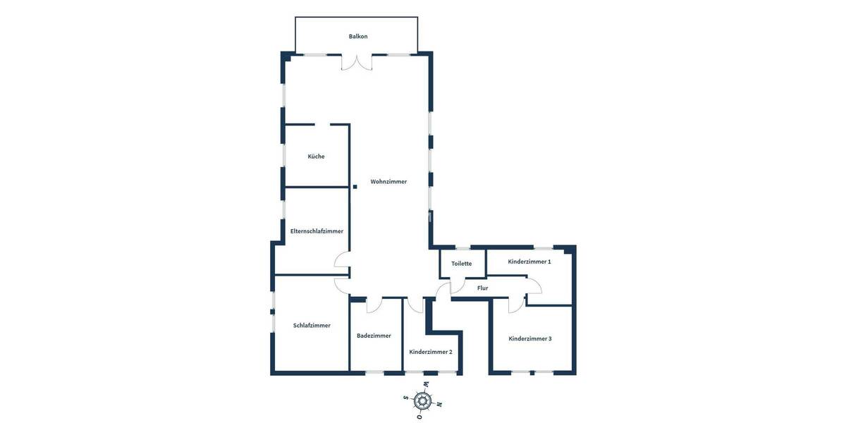 Etagenwohnung Bochum Harpen - 5 Zimmer, 131 m&sup2;, 289.000&euro; | Angebot:26513272