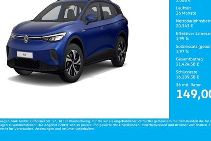 VW ID.4 36.969 km 22.280 € Dortmund 44379