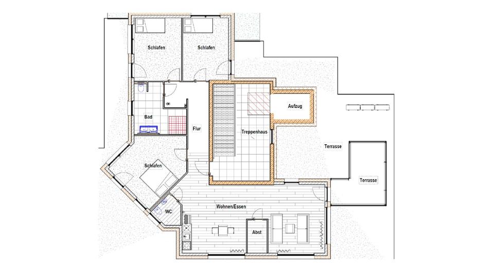 Dachgeschoßwohnung Herne Baukau - 4 Zimmer, 130 m&sup2;, 1.950&euro; | Angebot:24690072