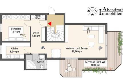 Wohnung Gladbeck Alt-Rentfort - 2.5 Zimmer, 79 m&sup2;, 150.000&euro; | Angebot:24694452