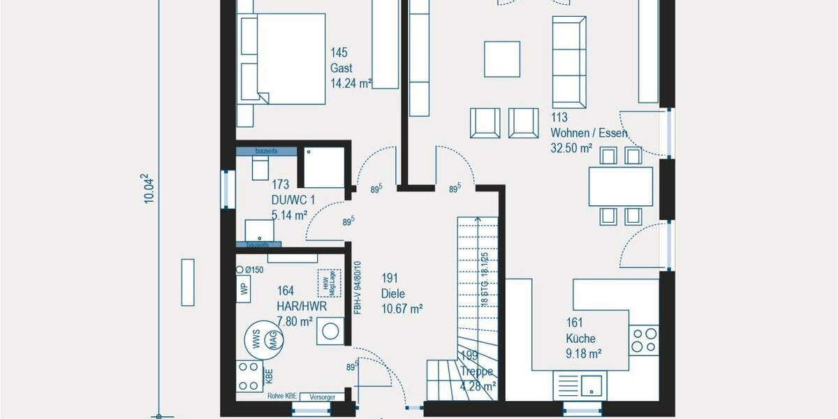 Traumhaus in Dinslaken - Individuell geplantes Ausbauhaus mit gehobener Ausstattung - Einfamilienhaus Dinslaken Lohberg | Angebot:27354398