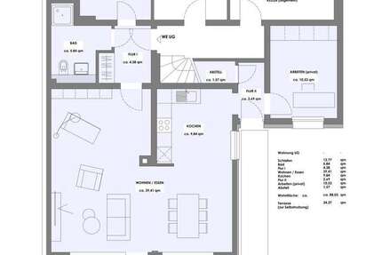 Wohnung zum Mieten in Bochum 1.400,70 € 96.6 m²