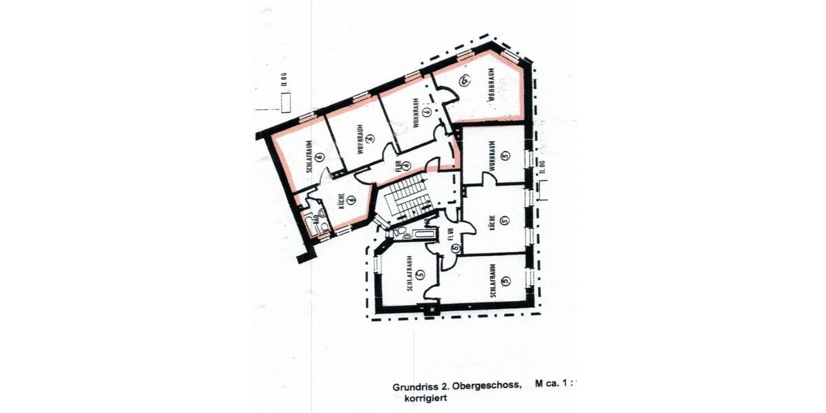 Etagenwohnung Witten - 4.5 Zimmer, 90 m&sup2;, 185.000&euro; | Angebot:23496952