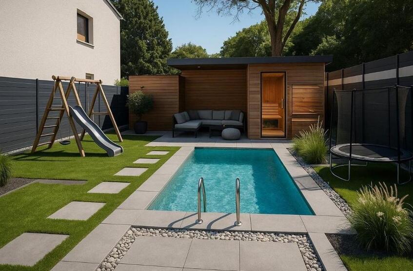 3,5-Zimmer-Wohnung mit Garten, Terrasse & 2 Stellplätzen
