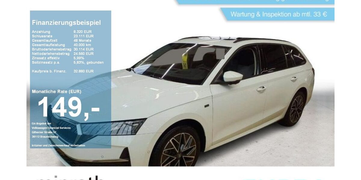 Skoda Octavia 15.319 km 32.630 &euro; Moers 47441