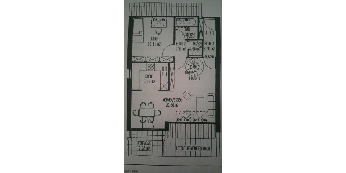 Maisonettenwohnung Oberhausen Rothebusch - 3 Zimmer, 67 m&sup2;, 835&euro; | Angebot:27589872
